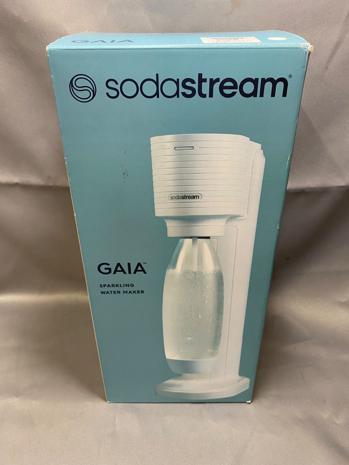 新品・未使用】ソーダストリーム GAIA（ガイア） ホワイト 炭酸水