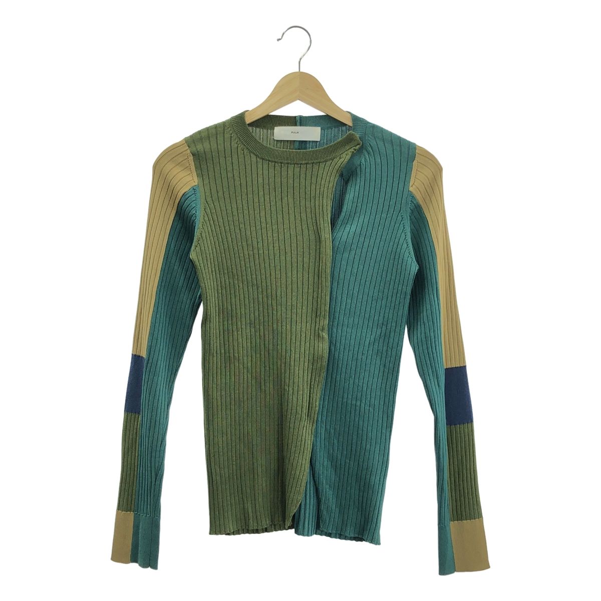 TOGA PULLA “CHECK KNIT”プルオーバーニット TOGA PULLA トーガ プルラ