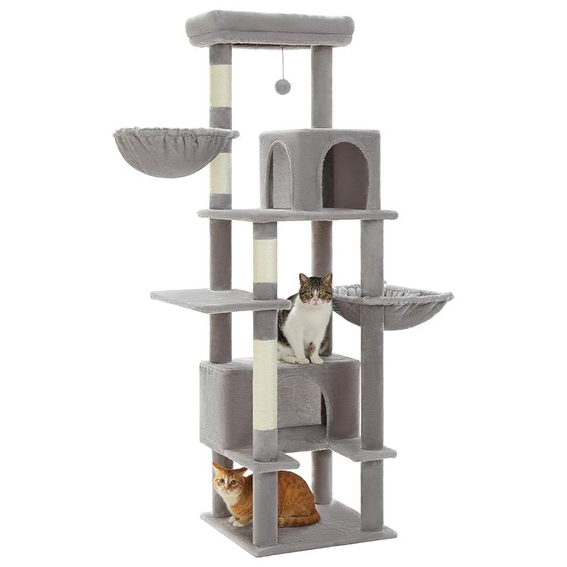 (SALE) キャットタワー 据え置き 日本製 [セール][ キャットタワー パレス 1棟セット ] 猫タワー