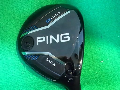 ピン G440 MAX 7W フェアウェイウッド FW PING TOUR 2.0 CHROME 75 FW フレックスS メンズ 男性用 右利き 右用 Bランク ゴルフクラブ