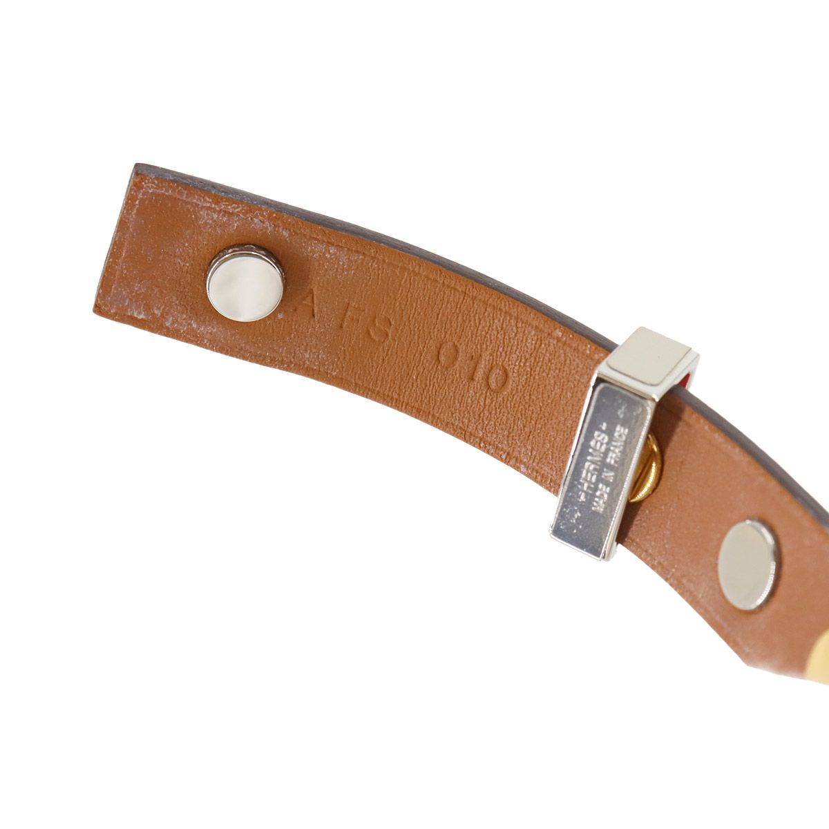 新品同様 エルメス HERMES ミニドッグ クルーカレ ブレスレット 