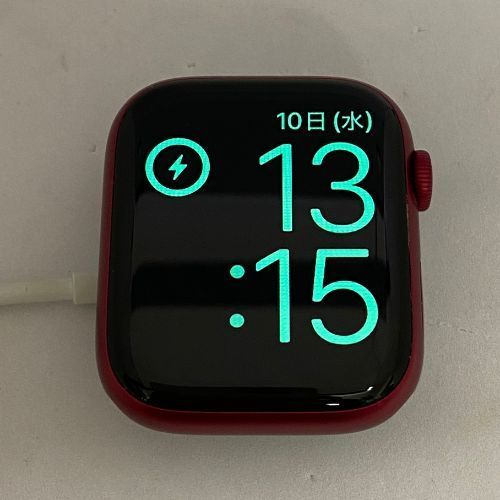 【中古品】 Apple Watch Series 7 GPSモデル アルミニウム (45mm) 32GB MKN93J/A レッド