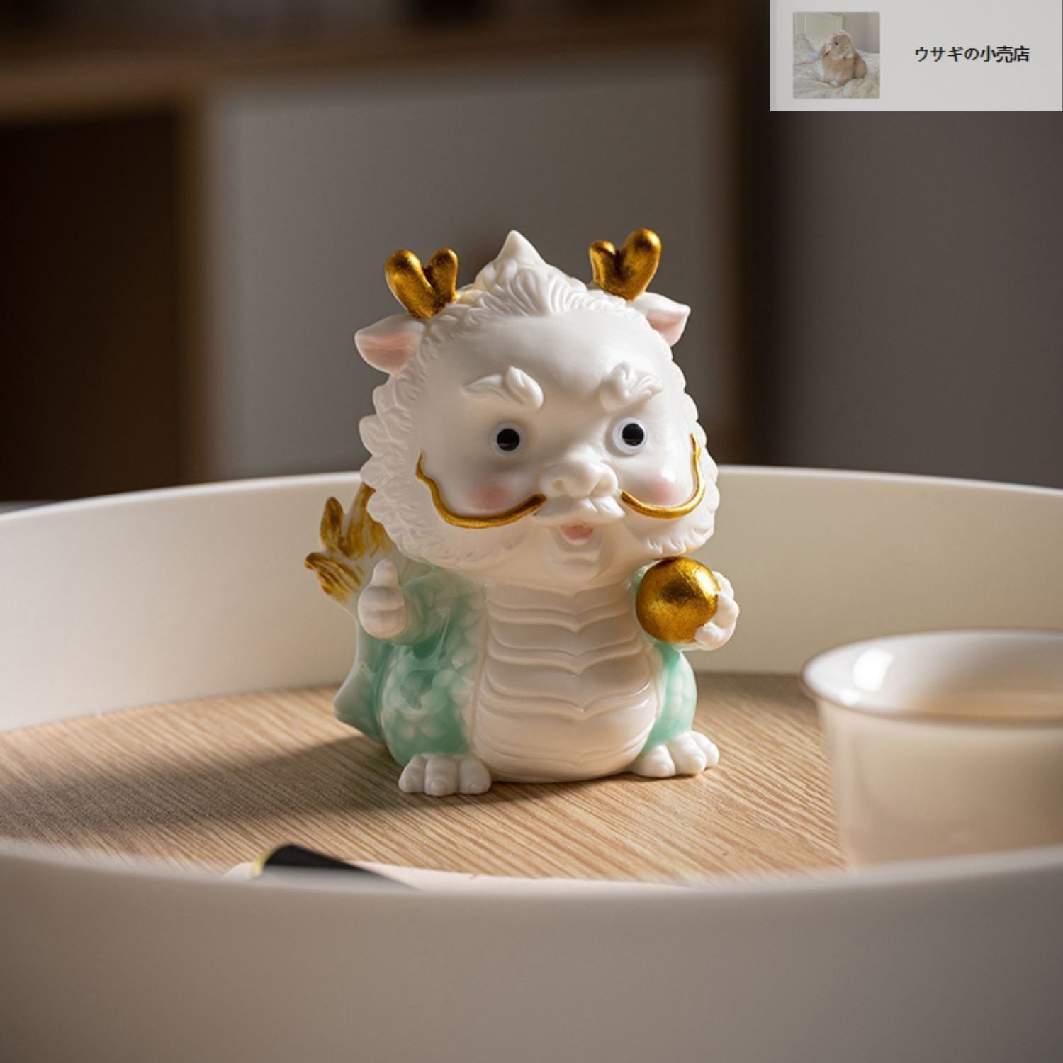 「Dragon」鶴　皿　置物 Dragon」鶴 皿 置物 楽天市場】IwaiLoft 龍の置物 2024年 新年