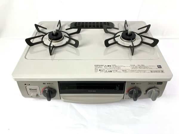 ガステーブル コンロ LPガス RTE564BE リンナイ 20年製 - 調理機器