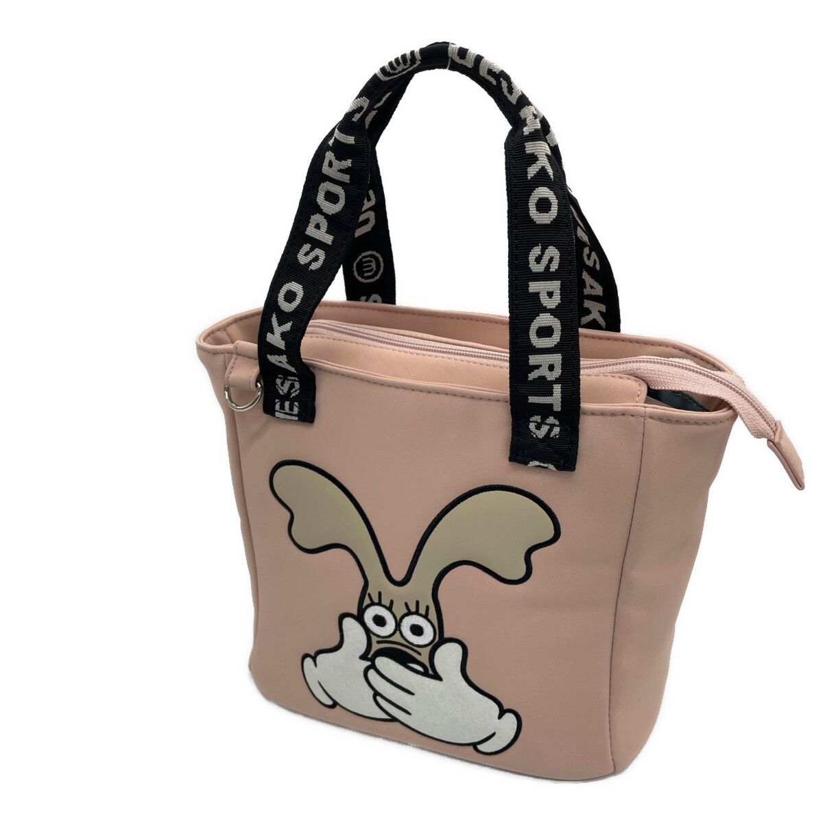 coco 中古 ミエコウエサコ MIEKO UESAKO カートバッグ ピンク ラウンドバッグ 2023年モデル 大容量 深型タイプ 中古 ミエコウエサコ MIEKO UESAKO カートバッグ ピンク