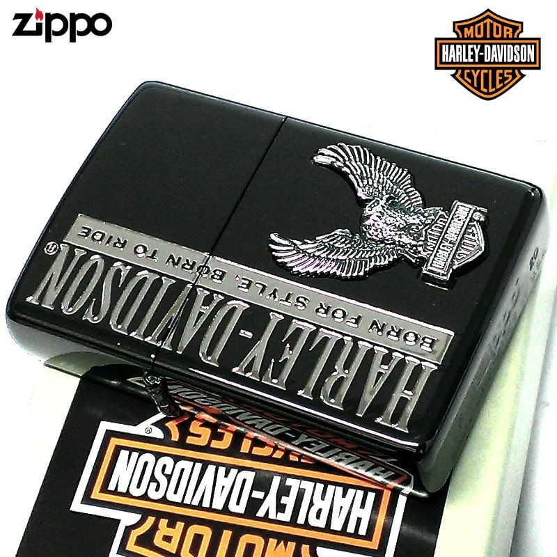 ZIPPO ライター ハーレー ダビッドソン イーグルメタル HARLEY 