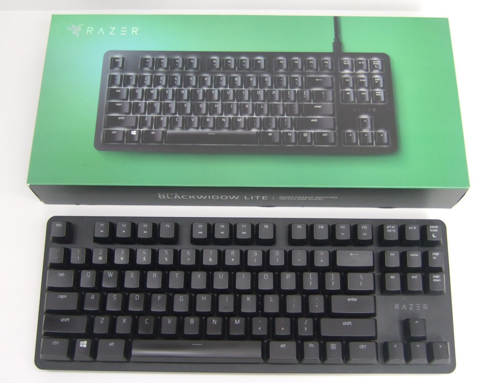 LAZER - 美品 RAZER レイザー RZ03-02640100-R3M1 BlackWidow Lite ゲーミングキーボード 有線 オレンジ軸 US配列 HT363 Amazon.co.jp: Razer BlackWidow V3 Tenkeyless - Yellow Switch