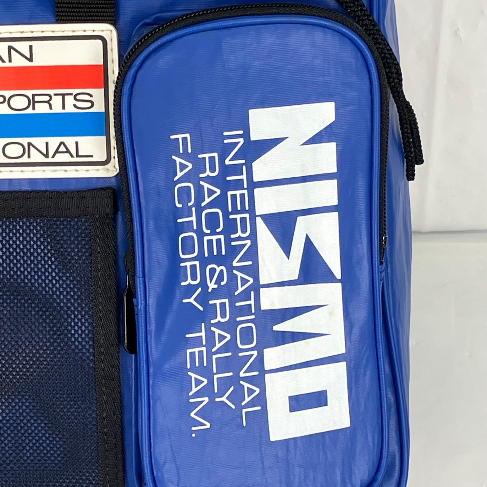 NISSAN nismo バックパック 青 NISMO リュック ニスモ 日産 旧ロゴ 青