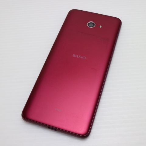 KYOCERA BASIO レッド スマートフォン 本体 SIMフリー 本体 BASIO 4