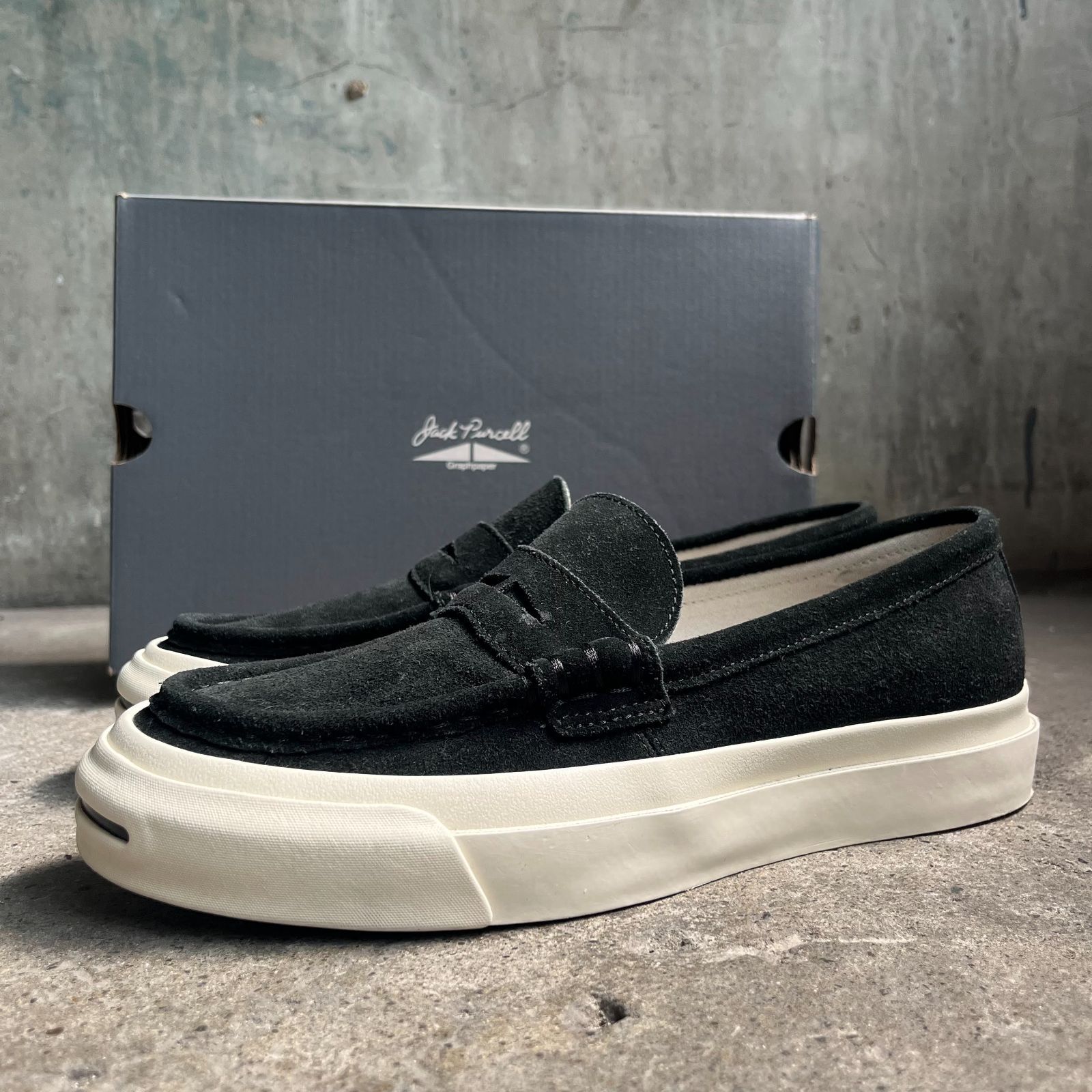 Jack Purcell Loafer / GP ブラック 26.0 JACK PURCELL LOAFER / GP / ジャックパーセル ローファー