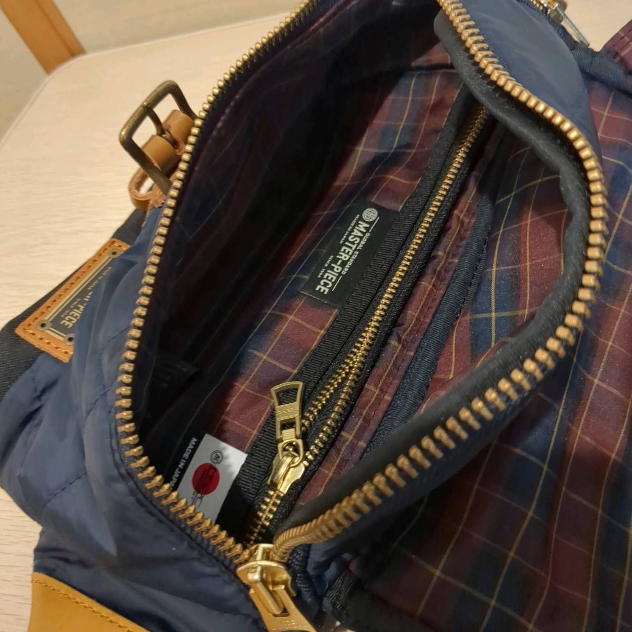 美品 未使用・タグ付き【バッグ】MASTER PIECE マスターピース ボディ 