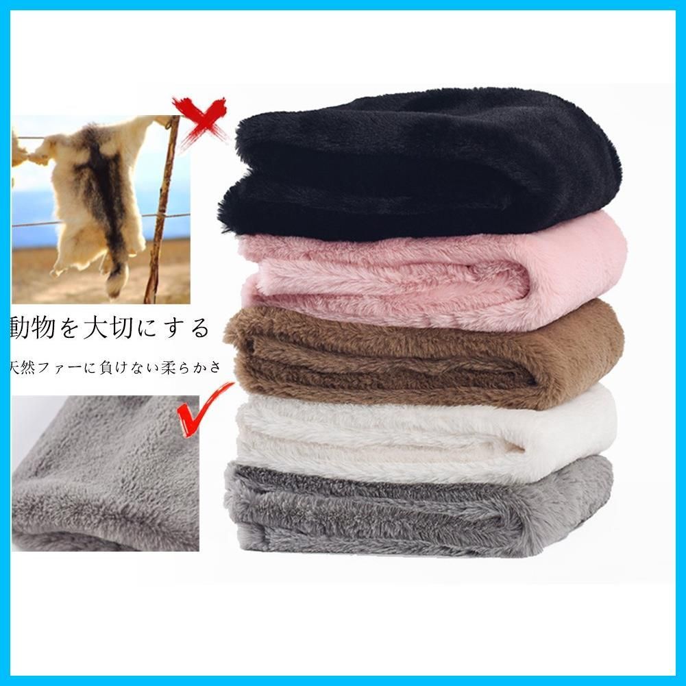 20 90 cm ファー光沢感 スヌード 柔らかなエコ毛皮 マフラー 男女兼用 ティペット 秋冬防寒 フェイクファー 暖かい Laisve 展開