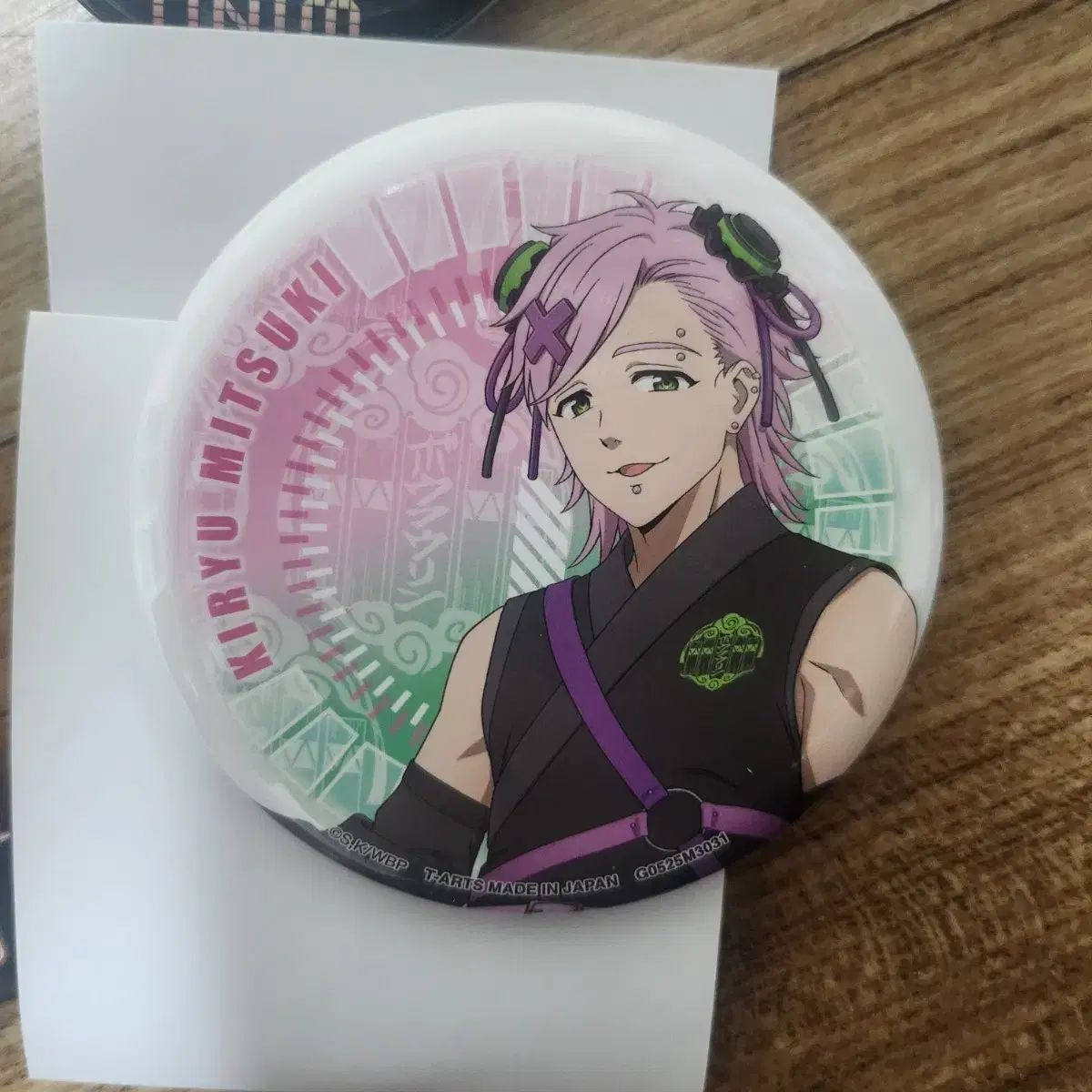 鬼龍紅郎 フィーチャー2 缶バッジ 80個セット 鬼龍紅郎 フィーチャー2