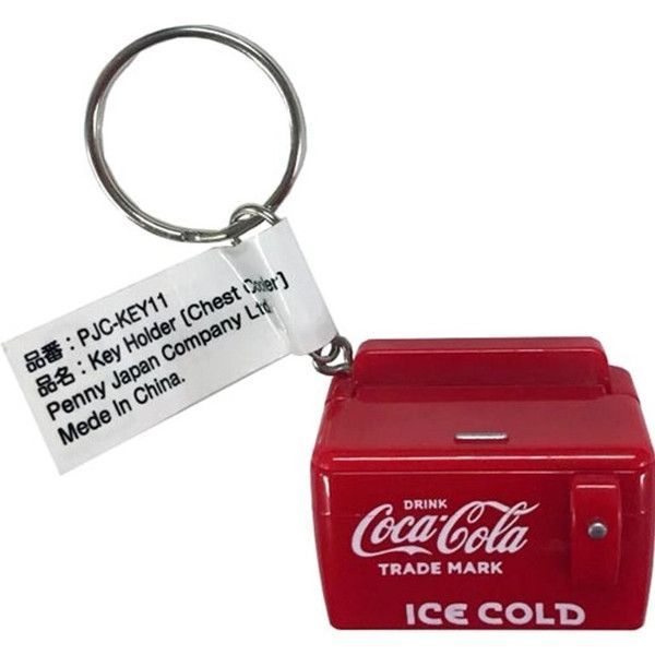 はらはら様　非売品　コカ・コーラ　ジョージア　純金豆キーホルダー　24金　当選品 コカコーラ COKEキーホルダー (Chest Cooler／PJC-KEY11