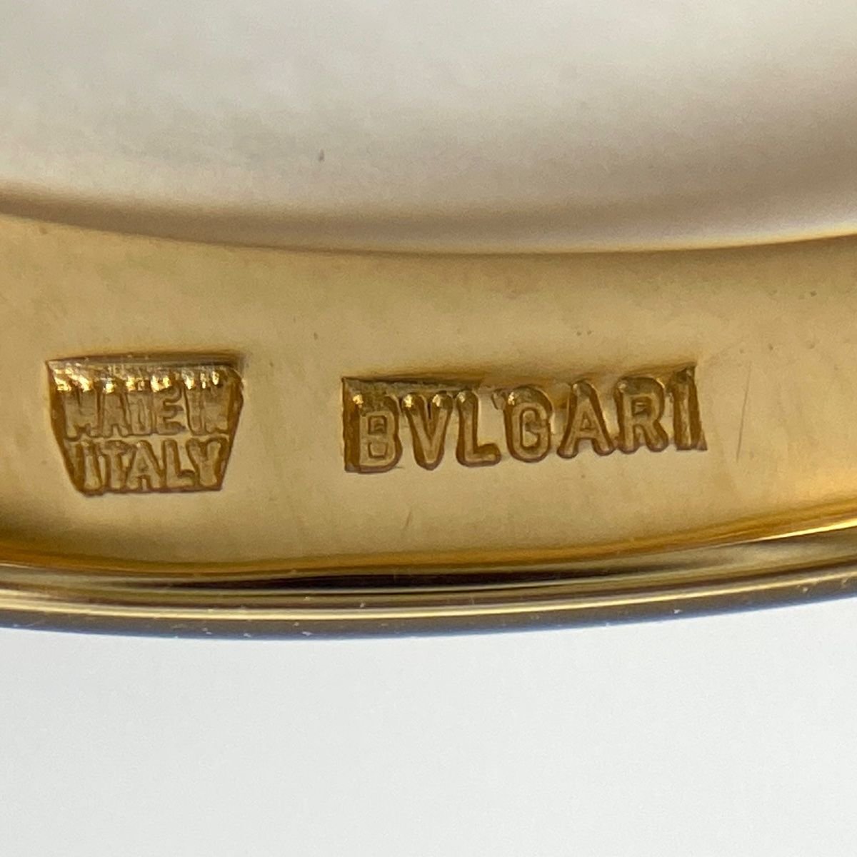 ブルガリ BVLGARI ブルガリ・ブルガリ フリップ リング YG