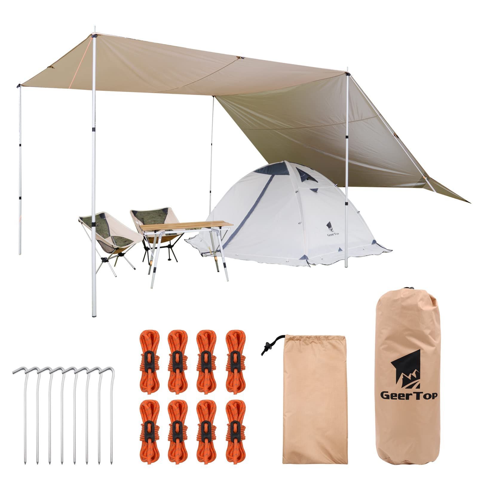 話題商品】UVカット UPF50+ 大型 耐水3000mm 耐引裂 3m×5.25m 日よけ