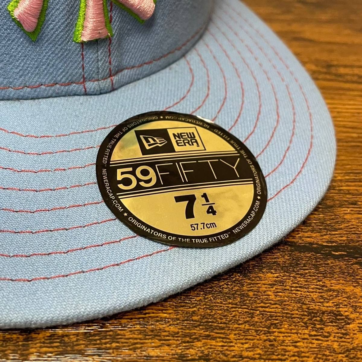 C-22 ニューエラ 59fifty NY ヤンキース usa製 ヴィンテージ - Ref