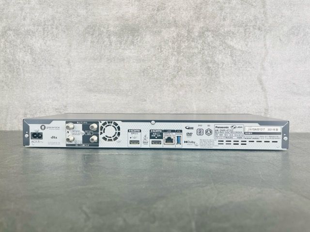 パナソニック ブルーレイレコーダー 【中古】PANASONIC DMR-4T202 映像