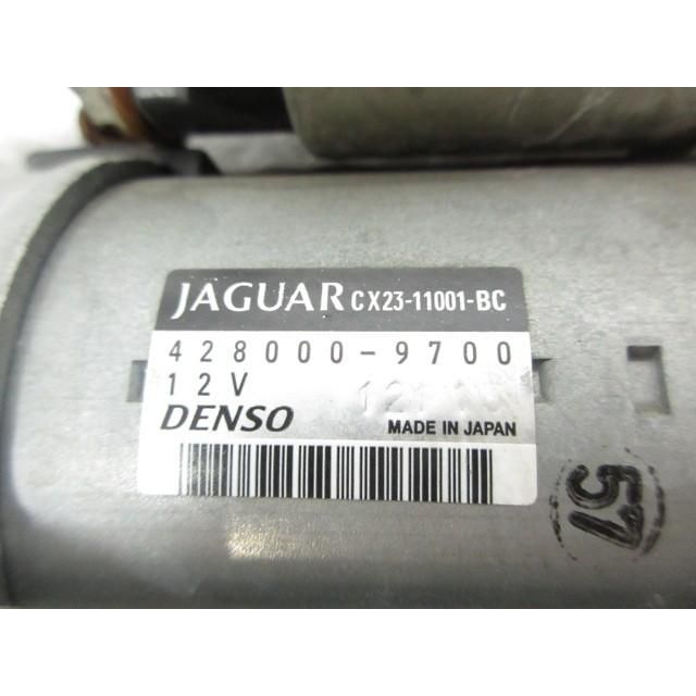 2013年 ジャガー XF CBA-J05PC スターター セルモーター 428000-9700 CX23-11 001-BC 203519 4756 FFCRYSTALESIA_COM