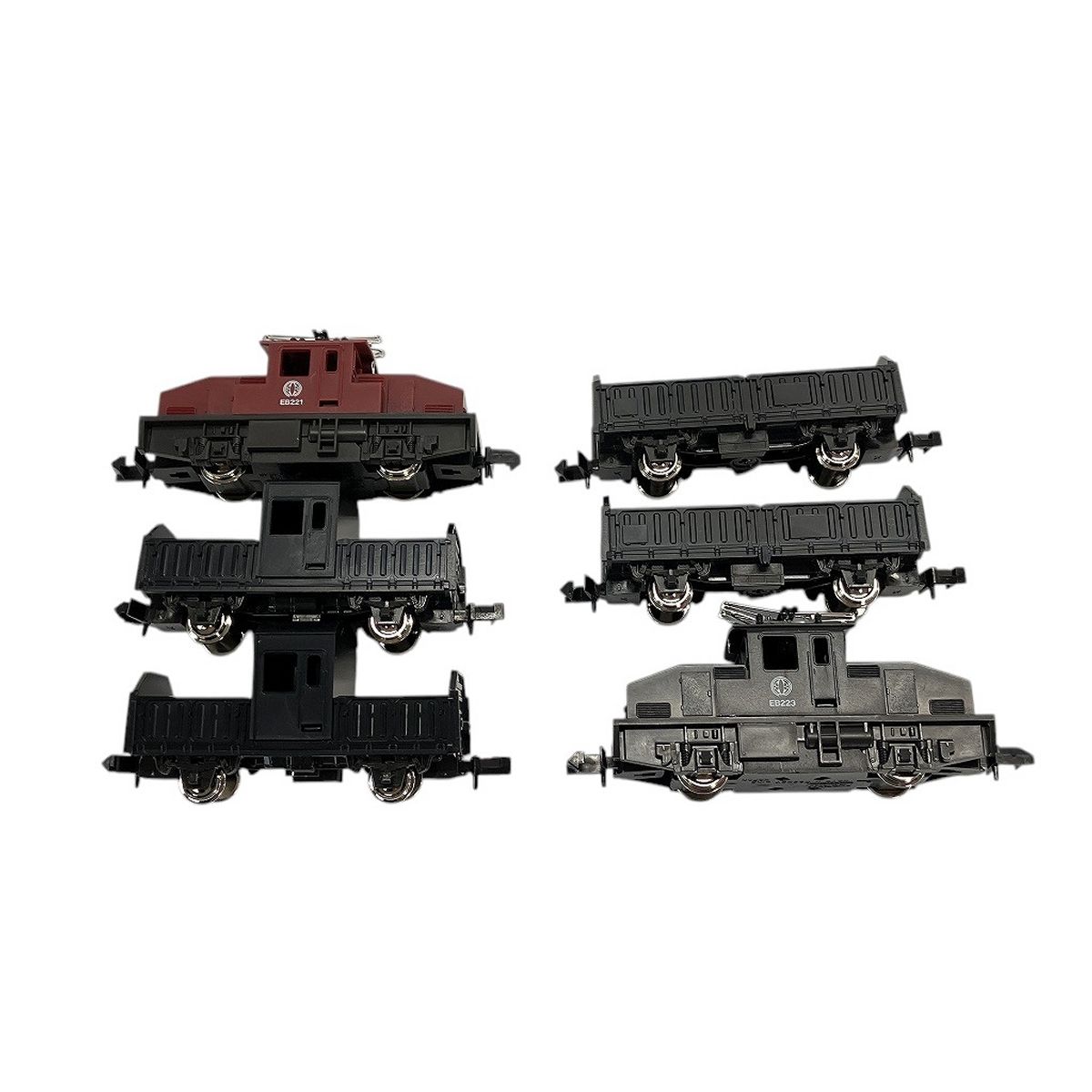 KATO 10-504-1 1054-3 いなかの街の貨物列車 (黒) チビ凸セット