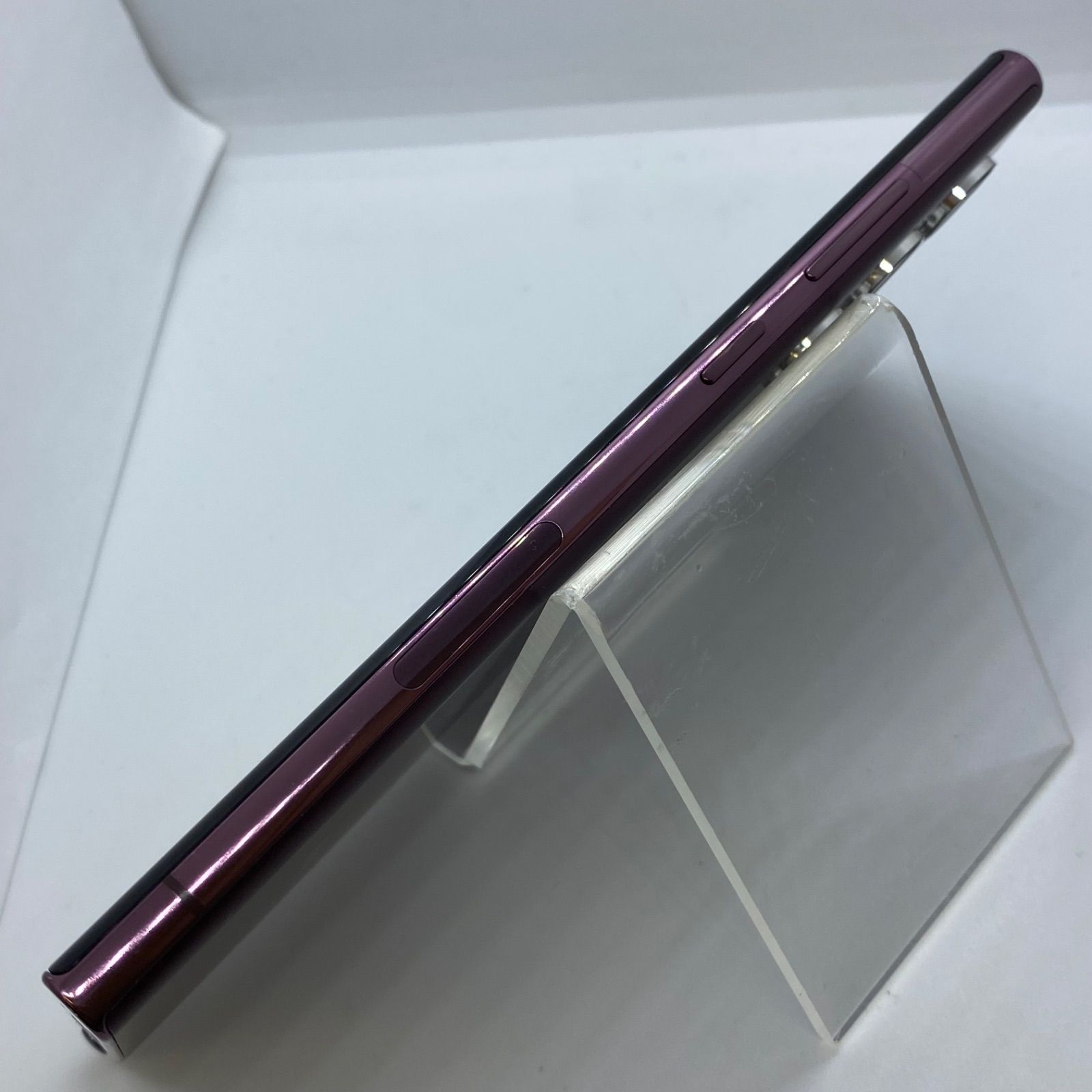 ☆【訳あり品】au Galaxy S22 Ultra 5G 256GB SCG14 バーガンディ