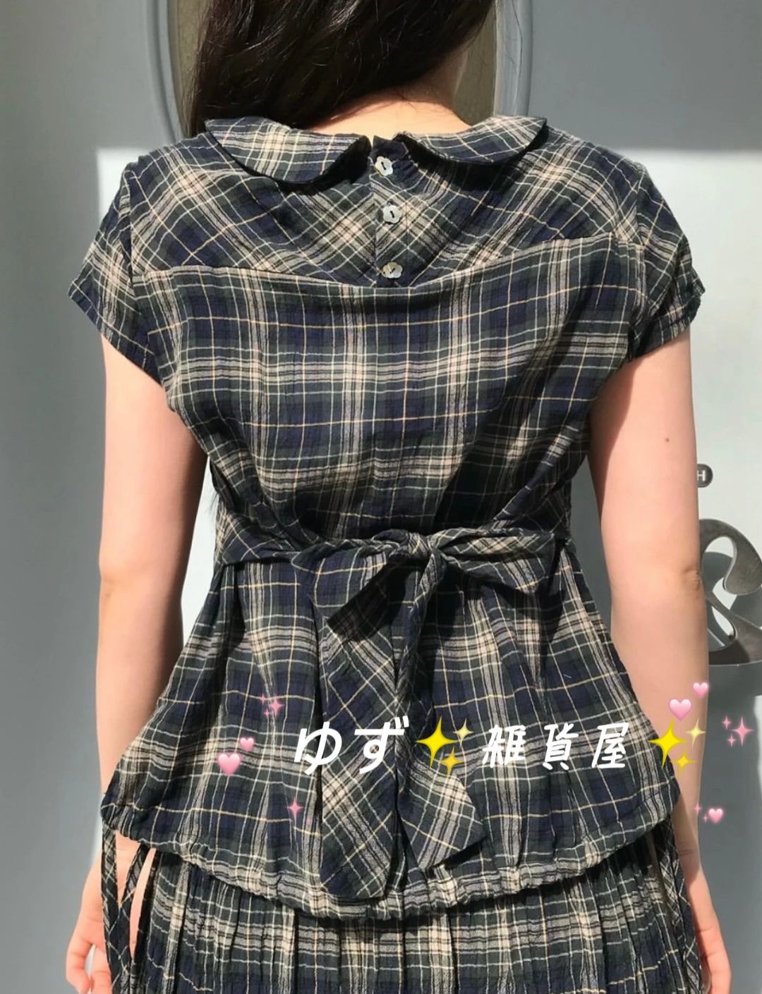 新品未使用】 coyseio コイセイオ チェック シャツ ブラウス