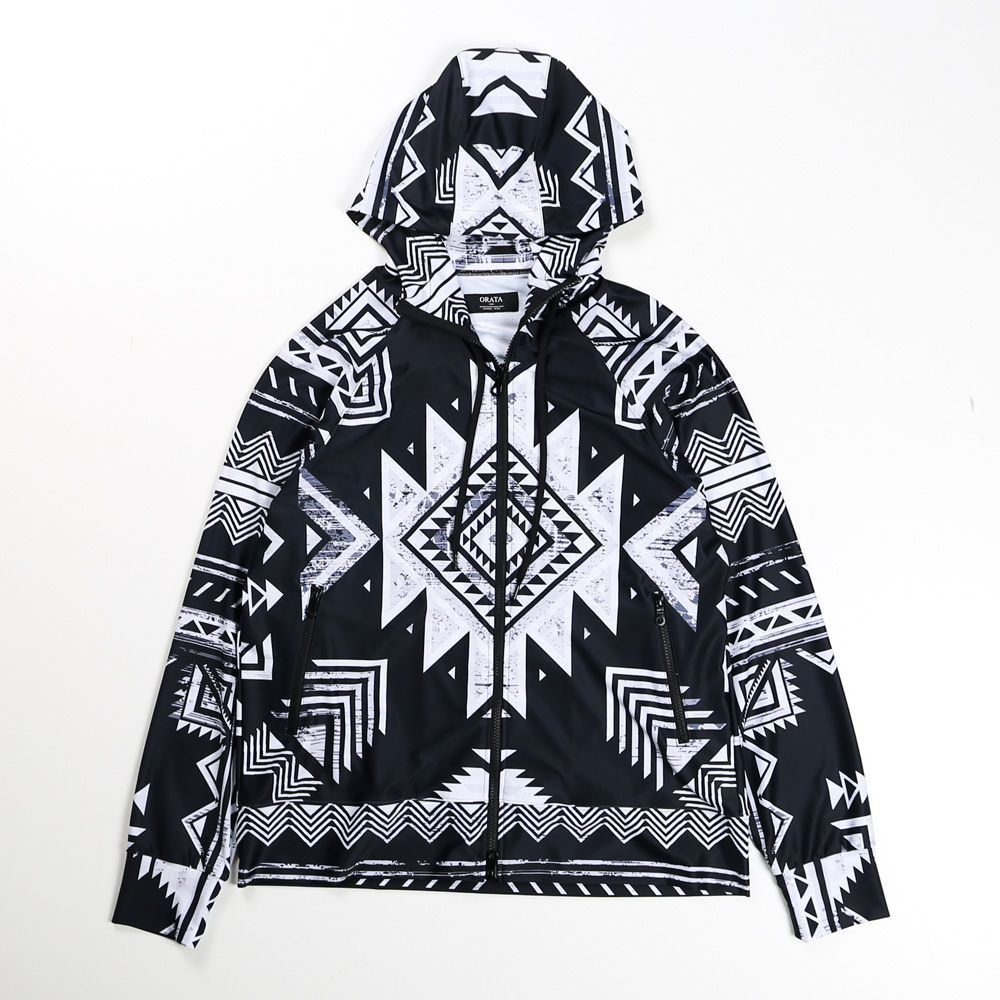 ORATA / オラータ】RUSH ZIP HOODIE / ラッシュガード ジップアップ 