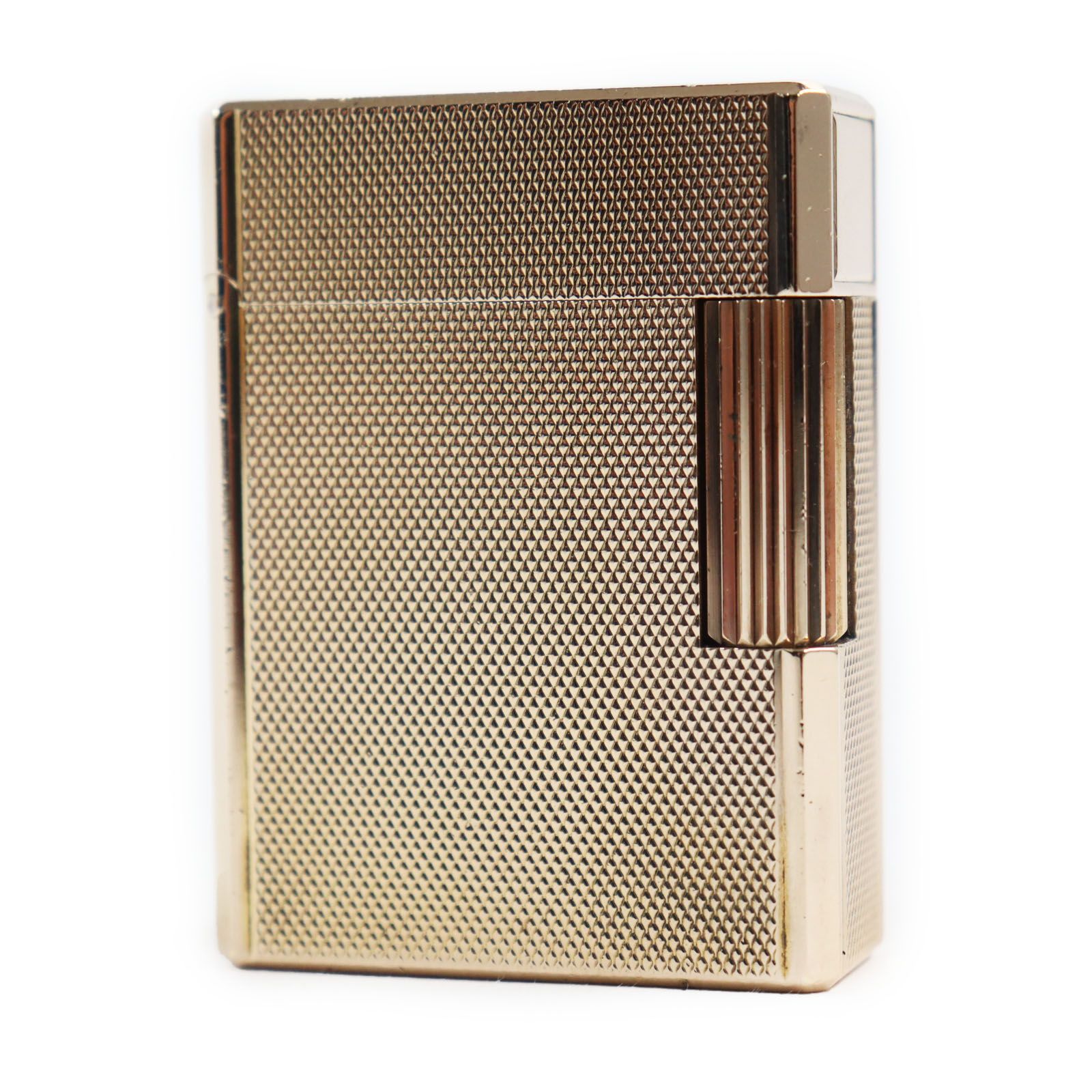 美品○Dupont デュポン ライン1 ショート 総柄 ローラー式 喫煙グッズ 