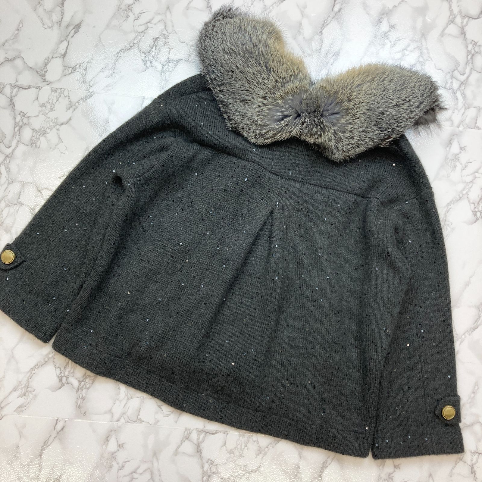 ✨美品✨ Brunello Cucinelli ブルネロクチネリ ニット ファー 