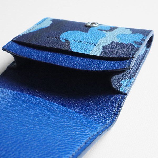 未使用 ☆ MAISON TAKUYA ◇ ゴートレザー 迷彩柄 スナップ式