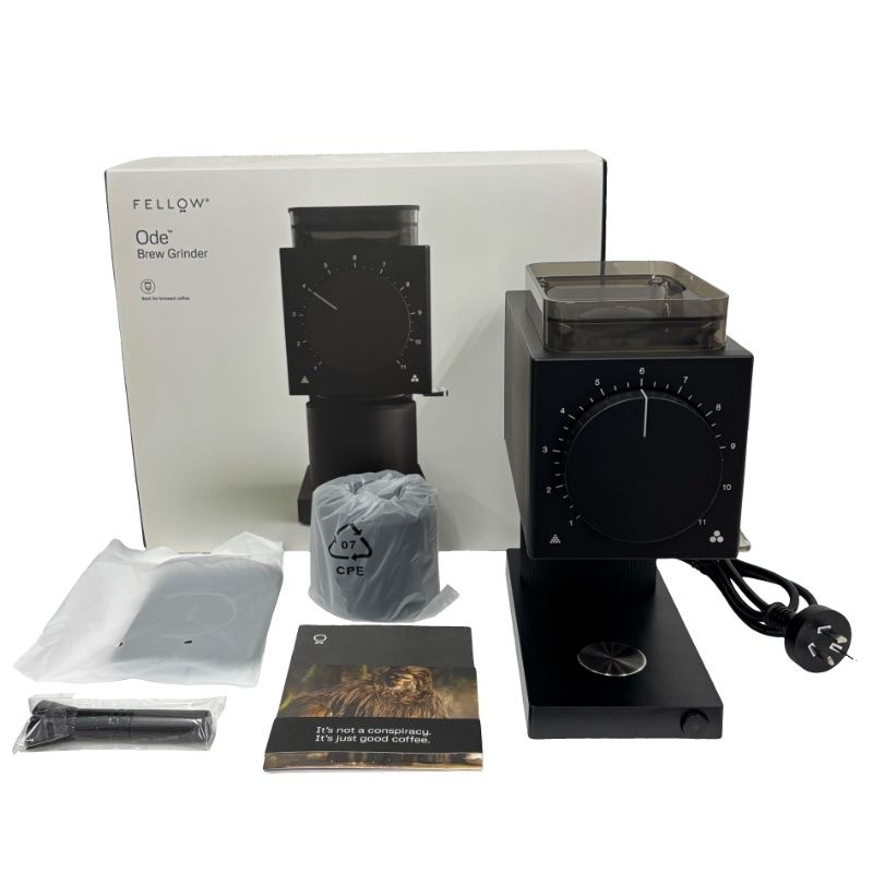 FELLOW フェロー Ode Brew Grinder Gen1 電動ミル D1211MB-AU ブラック 家電 電化製品 52412K6