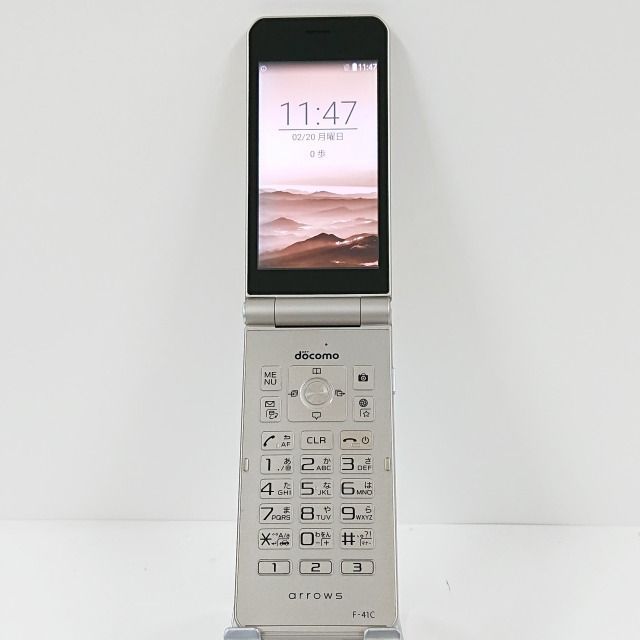 新品未開封 docomo arrows F-41C ゴールド Amazon | FCNT arrows ケータイ ベーシック F-41C ゴールドSIM