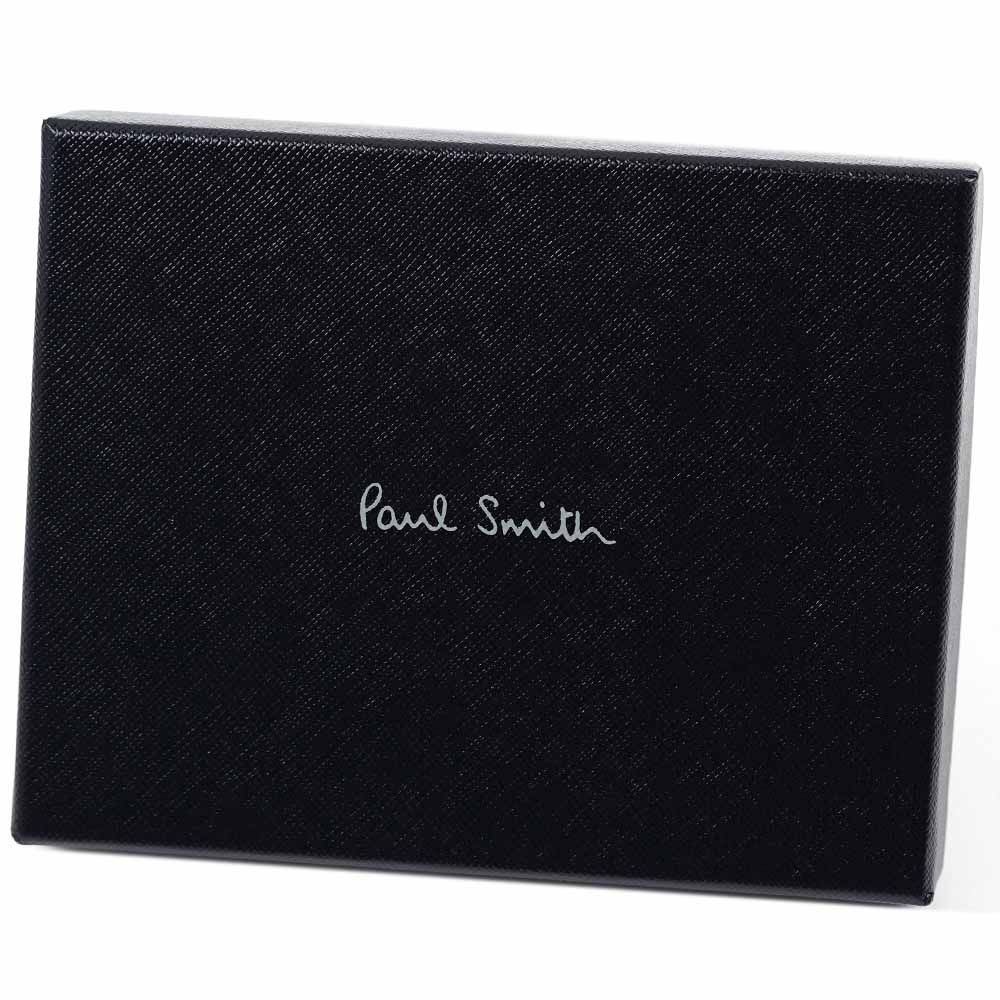 2つ折財布 黒 ミニクーパー プリコレ108 PaulSmith