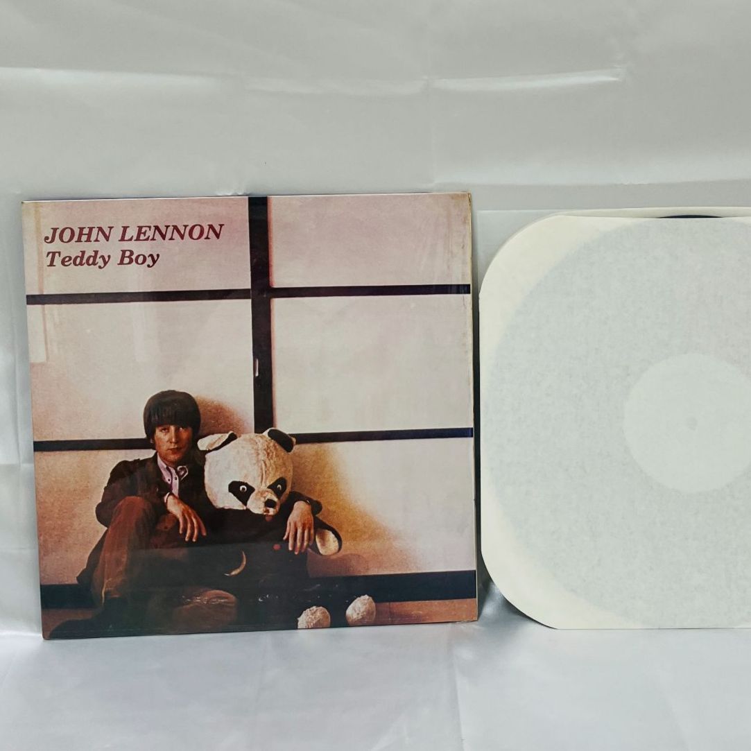 【新品未開封】ジョン・レノン 3LPレコード A【希少】LP レコード ジョンレノン JOHN LENNON TEDDY BOY