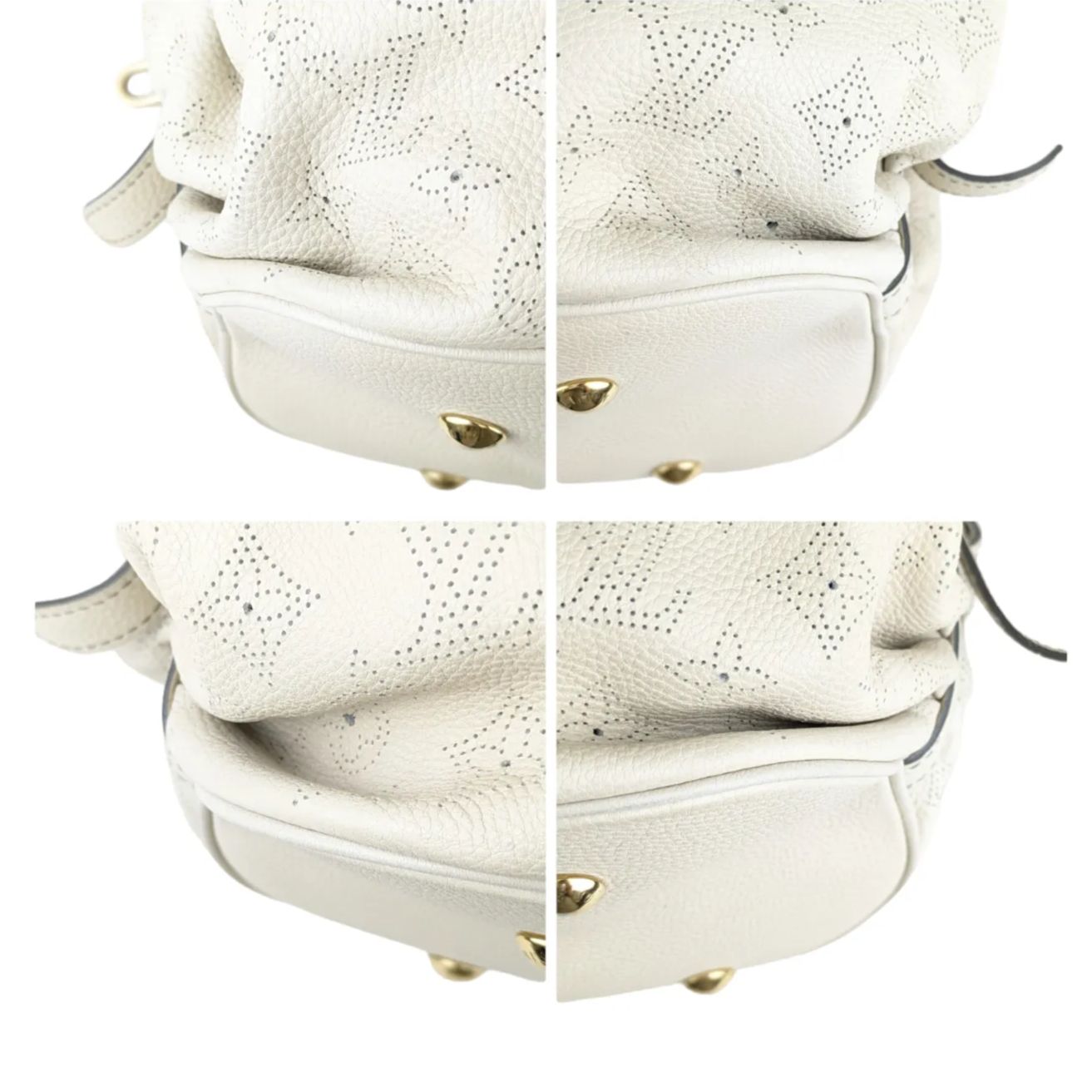 ルイヴィトン マヒナ XL ラン ショルダーバッグ レザー M93059