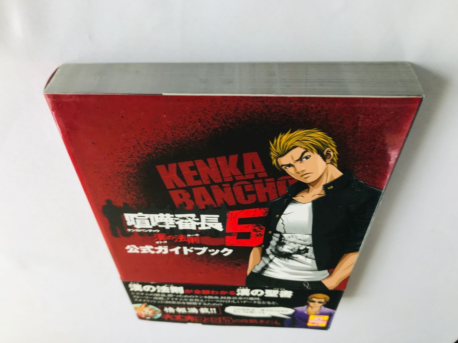 喧嘩番長5 漢の法則 公式ガイドブック 攻略本 初版 帯 ハガキ Kenka