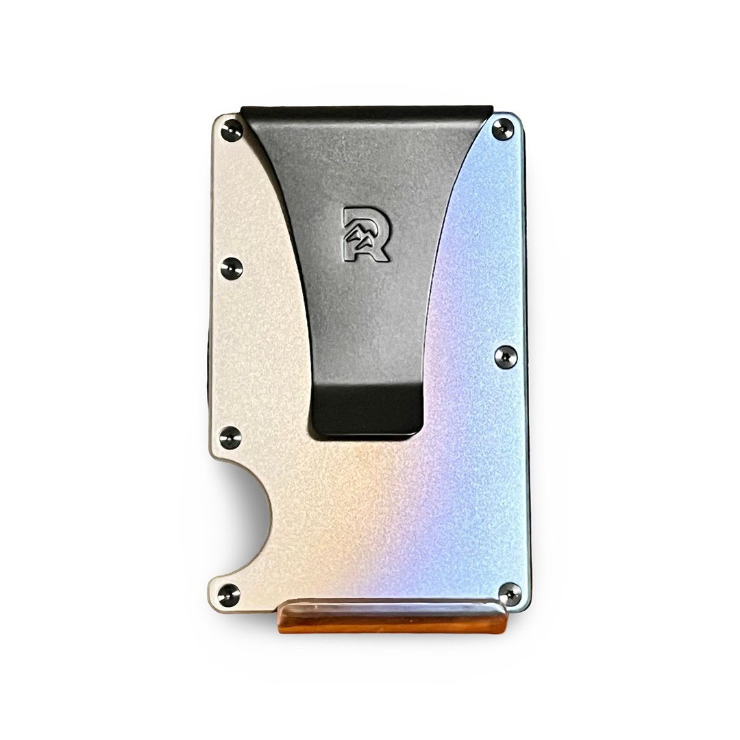 the Ridge Titanium チタン グラデーション カードケース マネークリップ コンパクトウォレット Wallet the Ridge Titanium チタン グラデーション カードケース