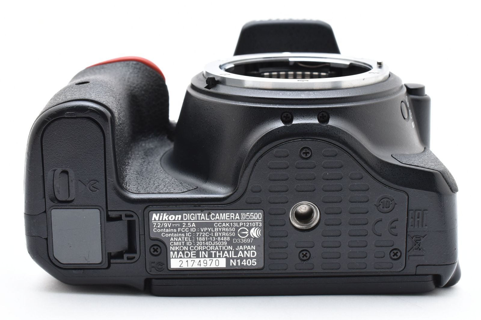 ☆美品☆ニコン NIKON D5500 ボディ ブラック☆ LL248#4927 中古  