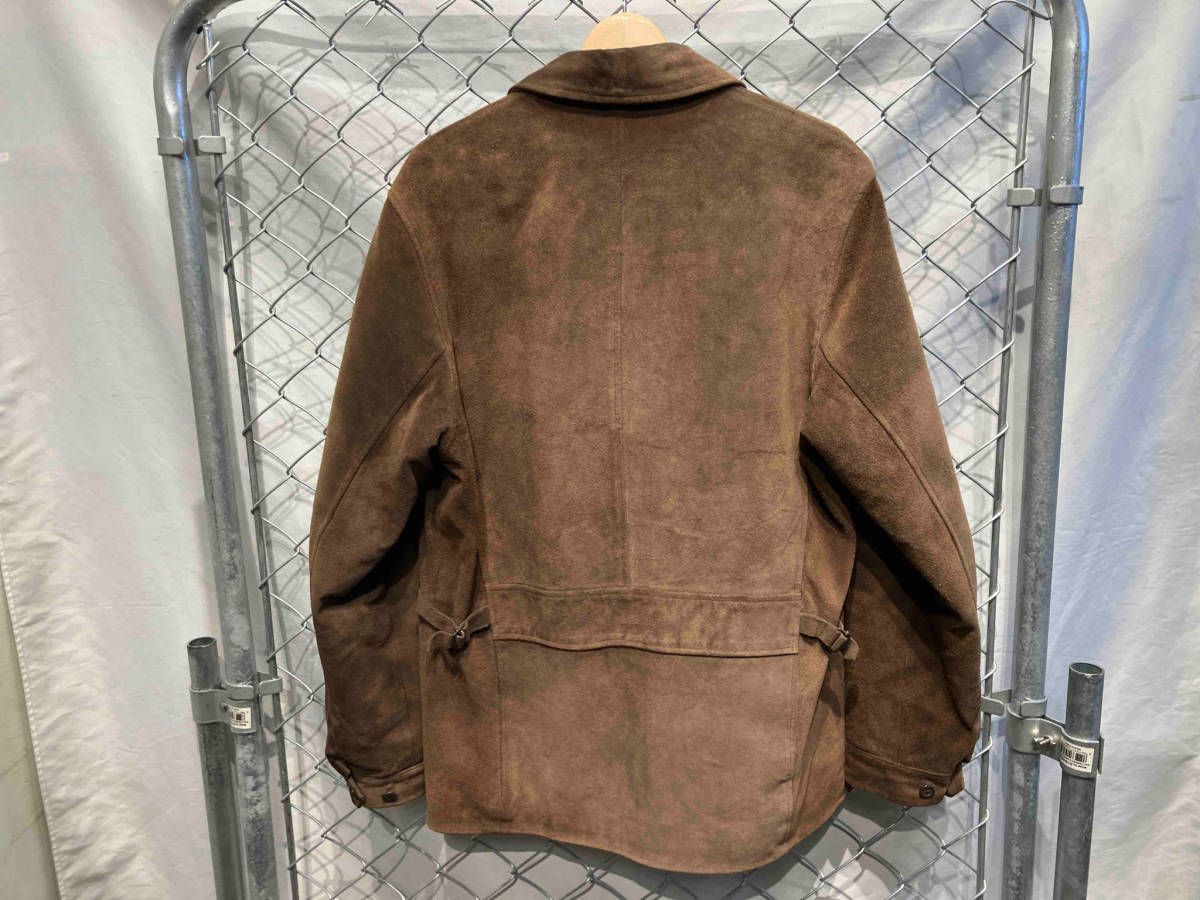 POLO RALPH LAUREN スエードジャケット ブラウン レザー