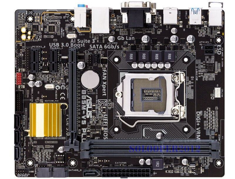 ASUS B85M-V5 PL ソケット LGA 1150 インテル B85 B3.0 16GB マイクロ ATX マザーボード
