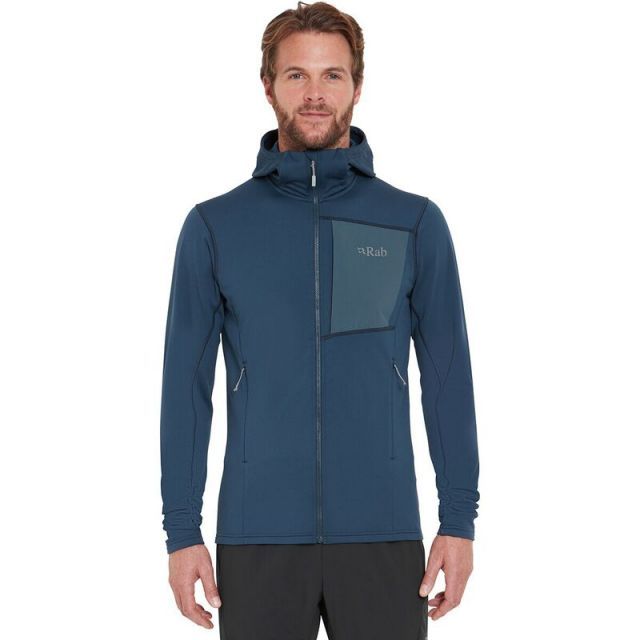 【送料無料】 ラブ メンズ ジャケット・ブルゾン アウター Modulus Hooded Jacket - Men's Tempest Blue