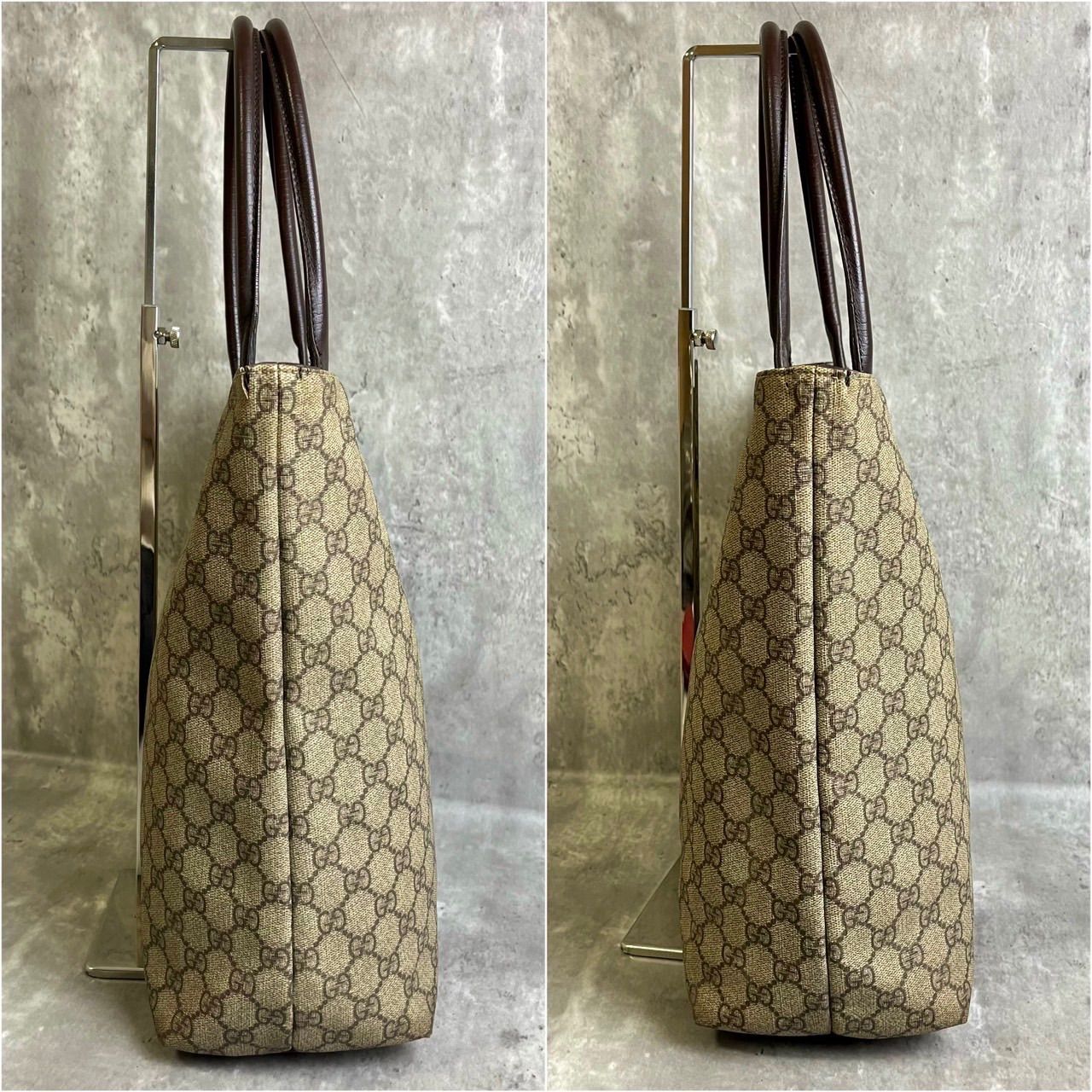 ✨良品✨ GUCCI グッチトートバッグ ハンドバッグ GG柄 スプリーム A4