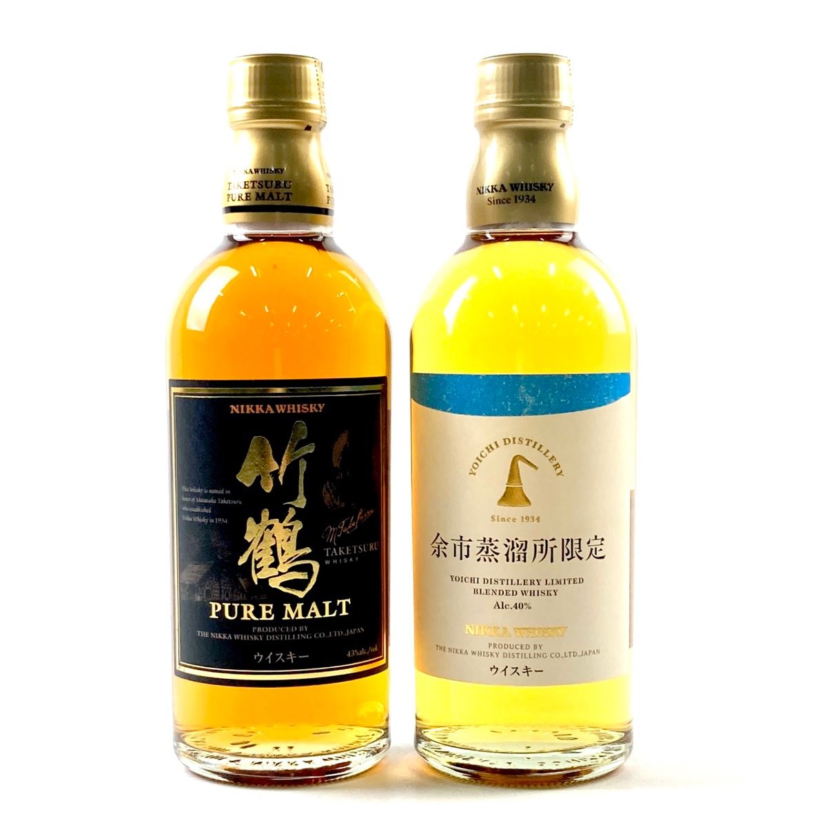 余市蒸溜所限定ブレンデッドウイスキー、竹鶴ピュアモルト 余市 蒸留所