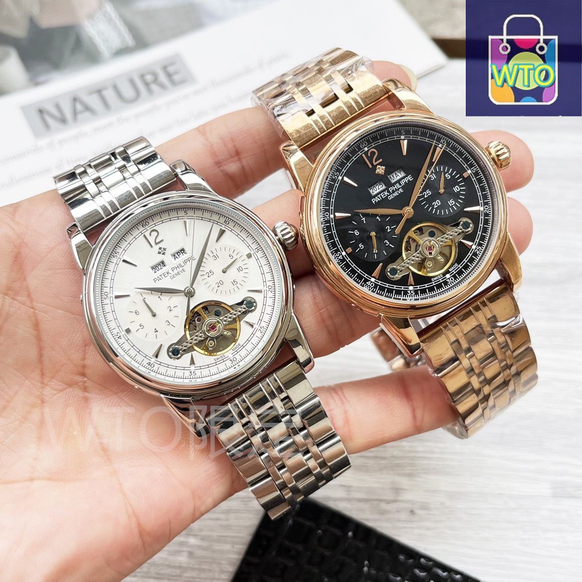 今日特価】Patek Philippe Multifunction 男士愛用の高級腕時計