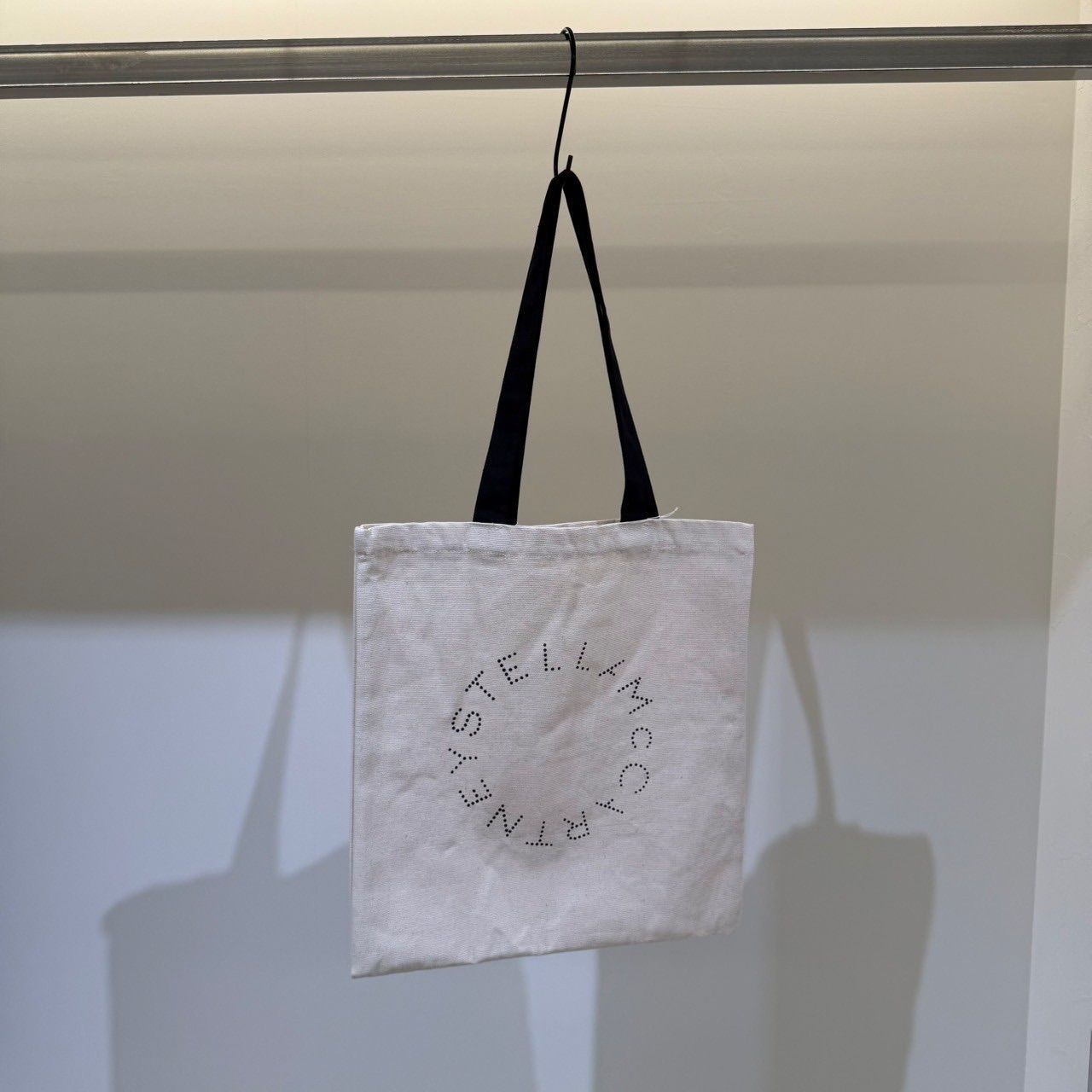 ステラマッカートニー Stella McCartney ロゴプリント トートバッグ