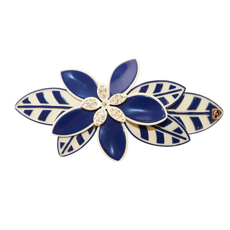 アレクサンドルドゥパリ　バレッタ　お花 ALEXANDRE DE PARIS（アレクサンドル ドゥ パリ）