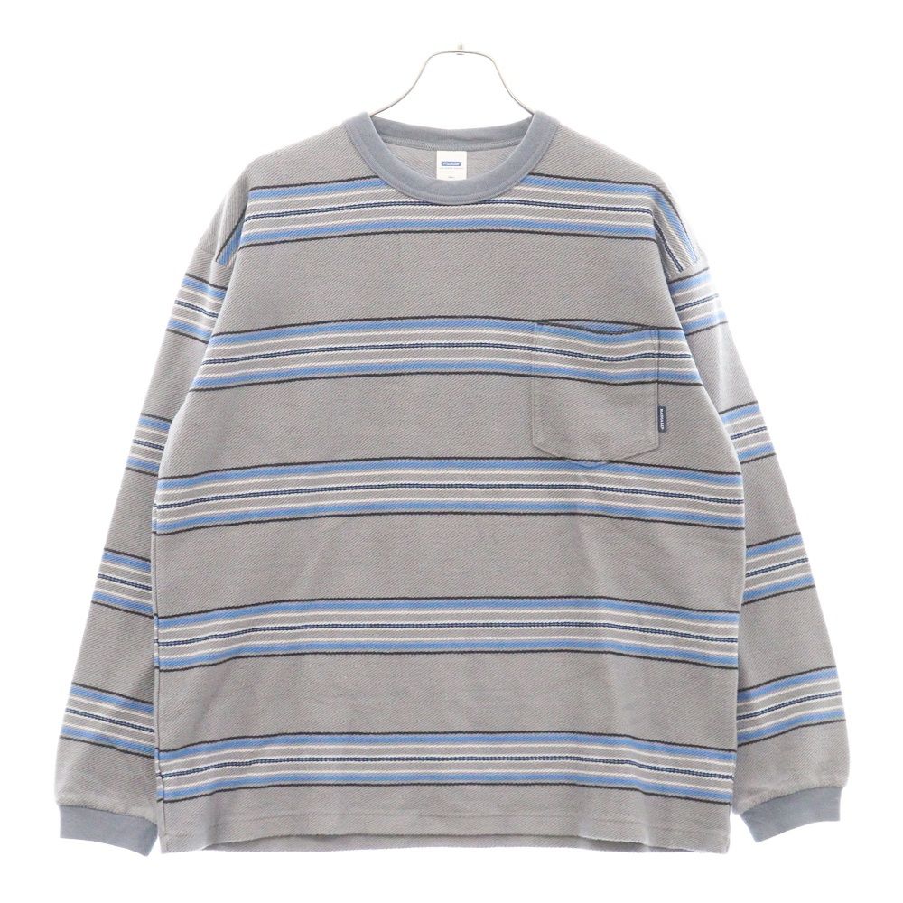 RADIALL (ラディアル) 23AW CUTLASS CREW NECK T-SHIRT L/S 胸ポケット