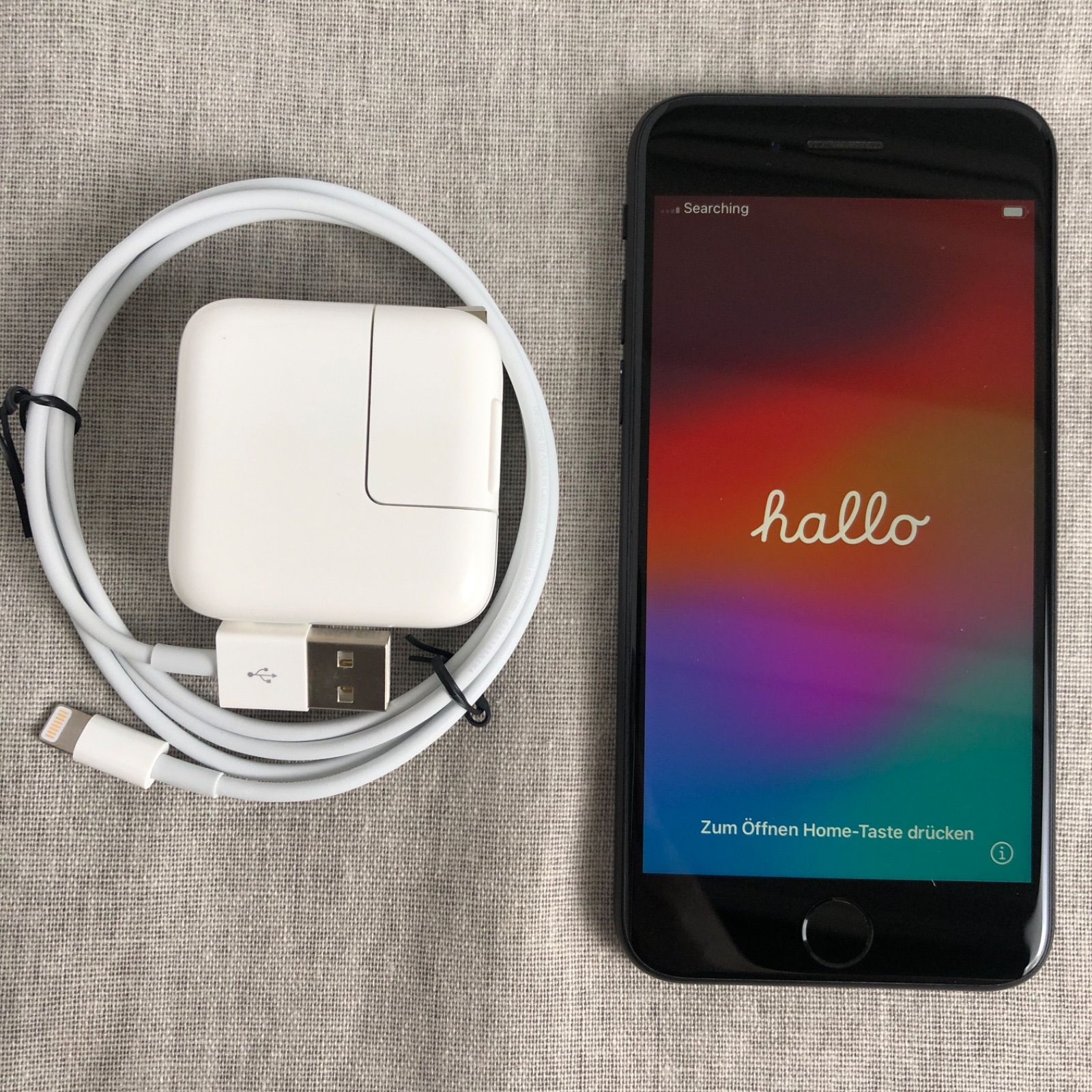 【SIMロック解除済】Apple iPhone SE 第2世代（A2296）GSM+CDMA 64GB Black/SP-240623（211960）