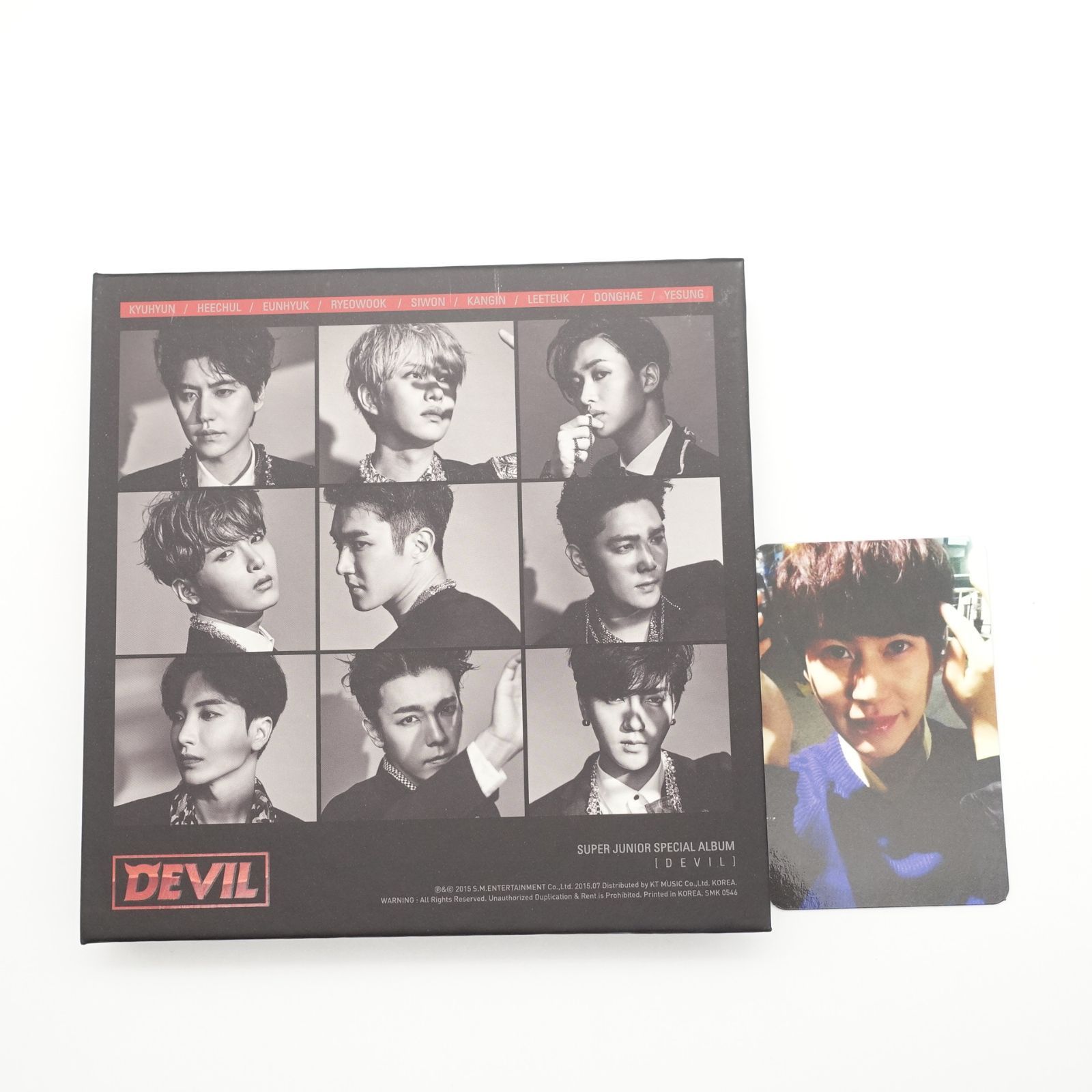 SUPERJUNIOＲ キュヒョン DEVIL 10周年 記念 アルバム CD 韓国盤 トレカ フォト カード Kyu-Hyun スーパージュニア  SJ スジュ - メルカリ