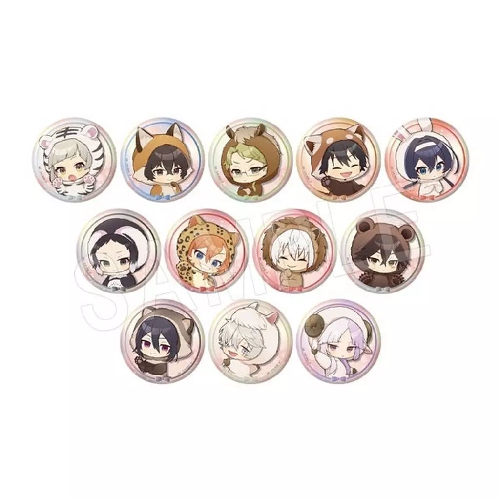 中古】バッジ・ビンズ 全12種セット 「文豪ストレイドッグス